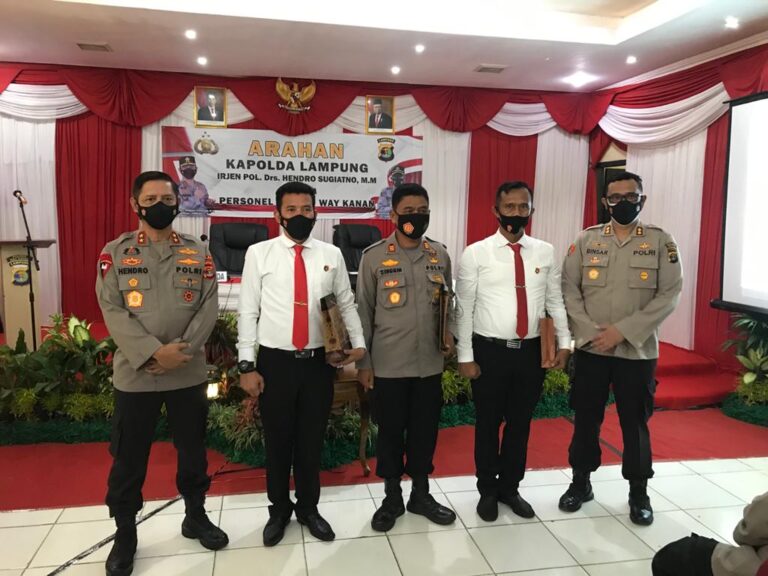 Kapolda Lampung Kunker ke Polres Way Kanan