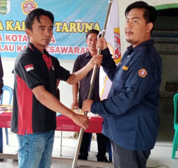 Kades Kusnadi Mengucapkan Selamat Atas Terpilihnya Ketua Karang Taruna Desa Kuta Jawa Heru Fatoni,S.Pd.