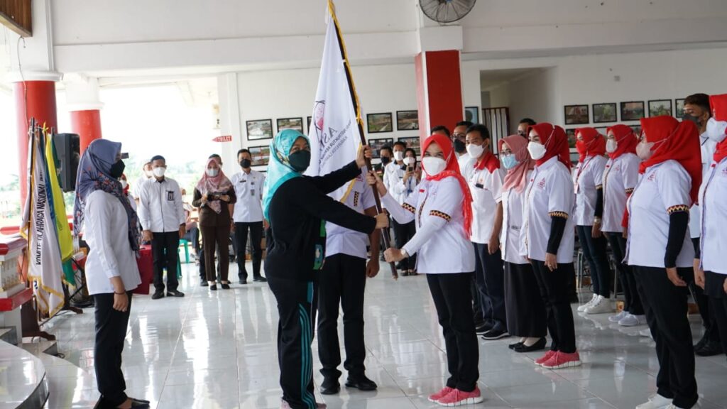 Nunik Kukuhkan Pengurus ASIAFI Kabupaten Lampung Selatan