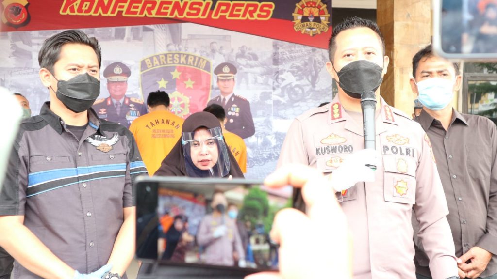 Satreskrim Polresta Bandung Polda Jabar Berhasil Mengamankan Tiga Pelaku Tersangka Curat