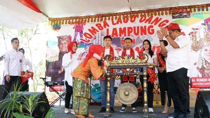 Dinas Kebudayaan dan Pariwisata Lampung Selatan Gelar Lomba Lagu Dangdut dan Mural