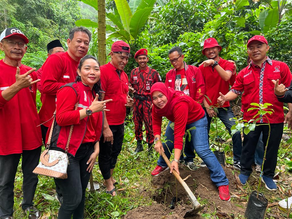 Peringati HUT PDIP Dan Ulang Tahun Megawati, Ini Yang Dilakukan DPC PDIP Bandar Lampung