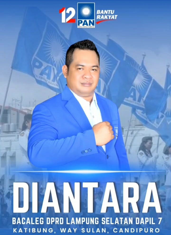 Bacaleg dari Dapil 7,DIANTARA Nahkodai DPC Partai Amanat Nasional Kecamatan Katibung